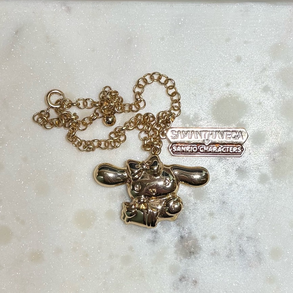 Cinnamoroll Gold Charm Bracelet- Samantha Vega x Sanrio